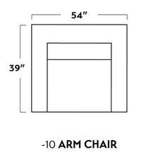 Parmer 54" Arm Chair - Peyton Slate