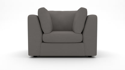 Parmer 54" Arm Chair - Peyton Slate