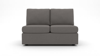 Parmer Armless Loveseat - Peyton Slate