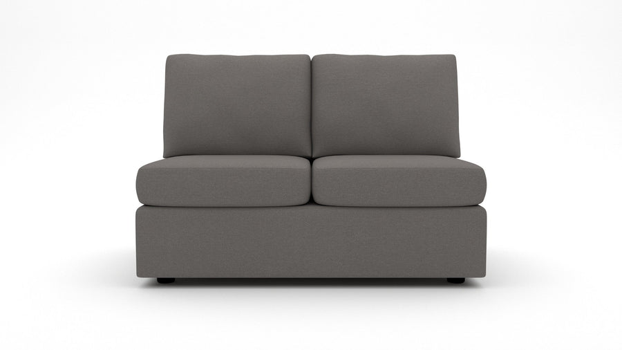Parmer Armless Loveseat - Peyton Slate