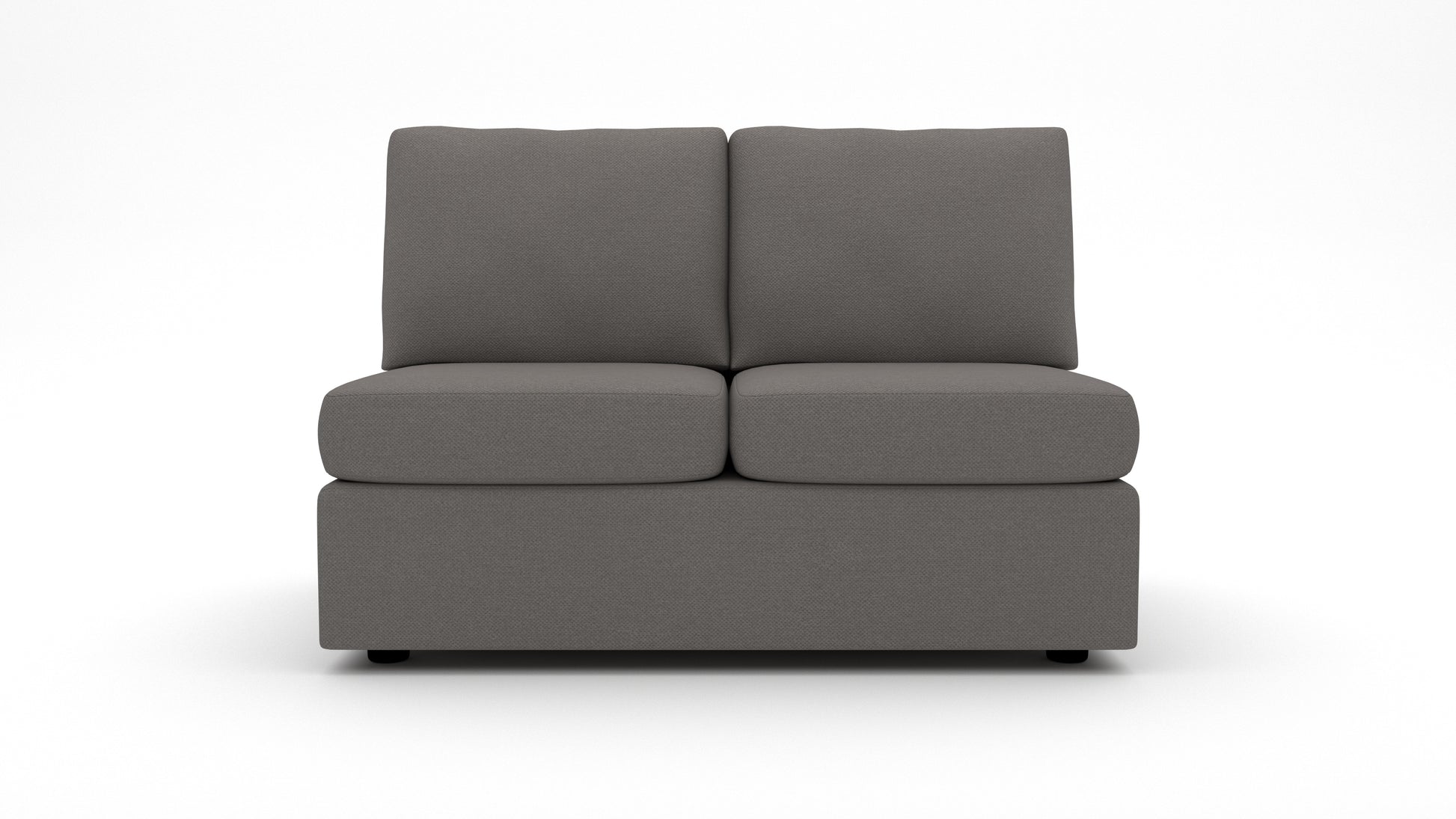 Parmer Armless Loveseat - Peyton Slate