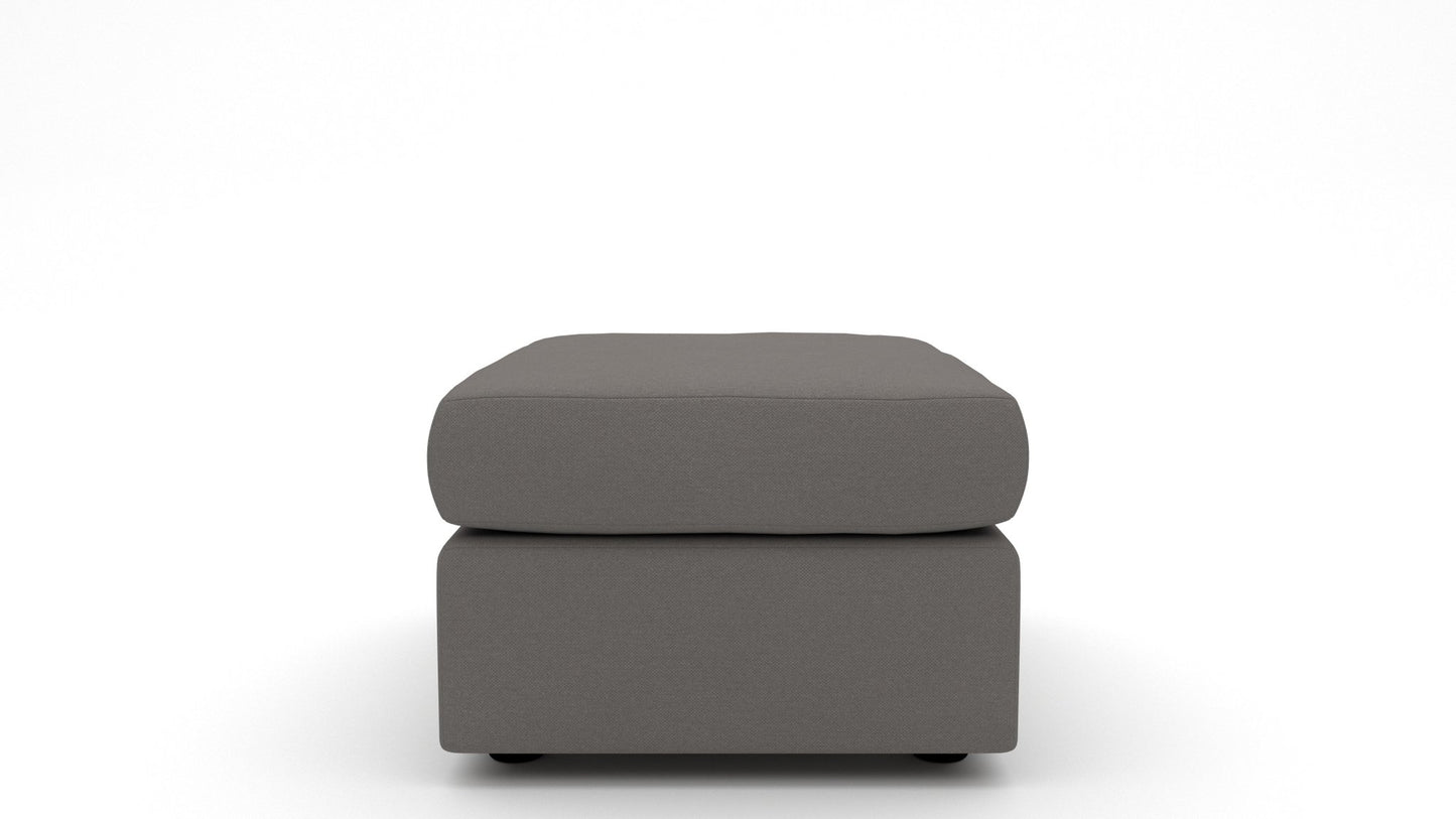 Parmer Ottoman - Peyton Slate