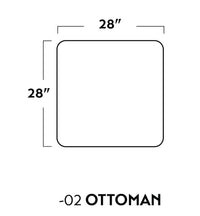 Parmer Ottoman - Peyton Slate