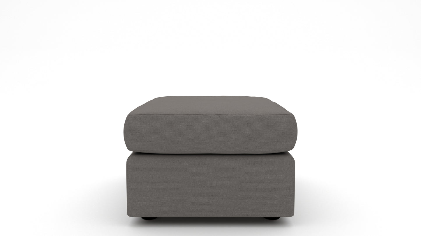 Parmer Ottoman - Peyton Slate