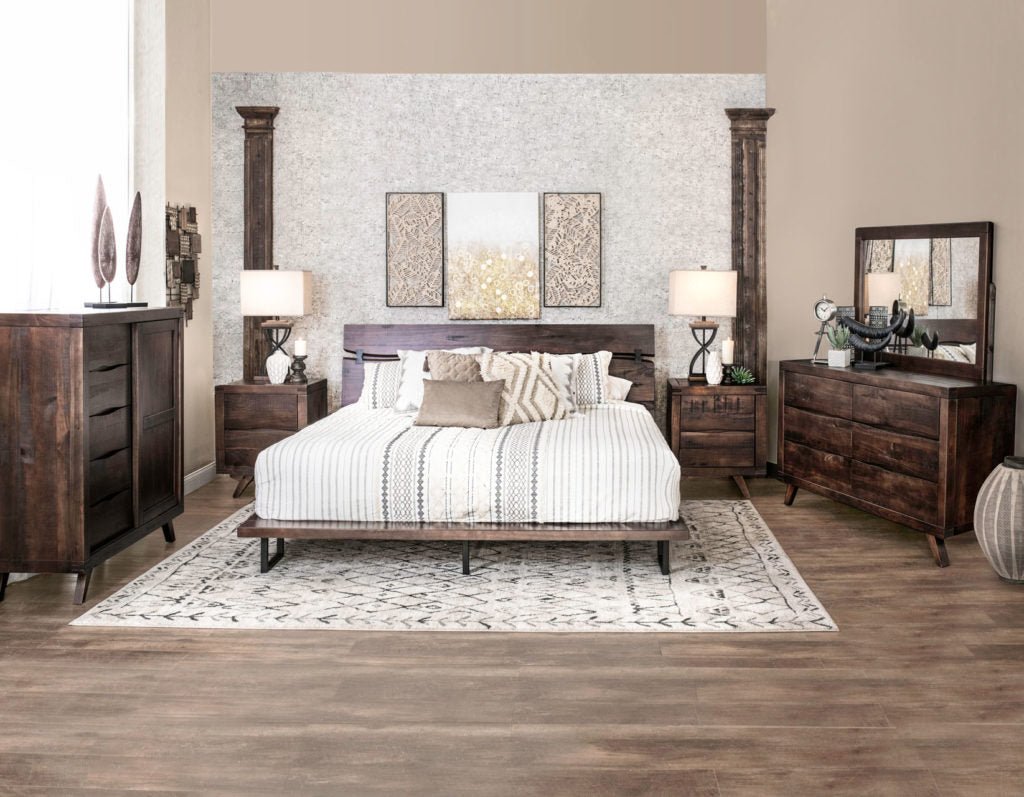 Phoenix Queen Platform Bed -