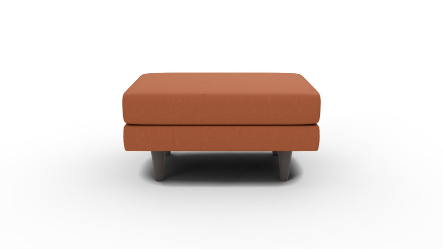 Rainey Ottoman - Bellatrix Terracotta