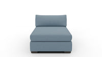 RED RIVER ARMLESS CHAIR — elliot-french-blue
