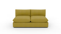 SoCo Armless Sofa - Dream Apple
