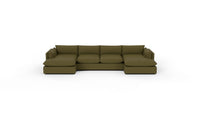 SoCo 169" Double Chaise with Armless Loveseat - Amigo II Garden