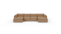 SoCo 169" Double Chaise with Armless Loveseat - Elliot Sunflower