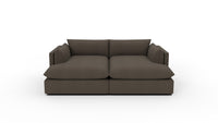 SoCo 95" Double Chaise - Dream Chocolate