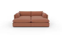 SoCo 95" Double Chaise - Wiley Rust
