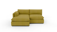 SoCo 84" LAF Arm Reversible Chaise Sofa - Dream Apple