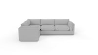 SoCo 124" RAF Sofa Sectional - Dream Dove