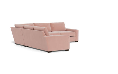 Mas Mesa 127" Deep Corner Sectional - Superb Blush