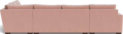 Mesa 156" Corner Sectionals w. Left Chaise - Superb Blush