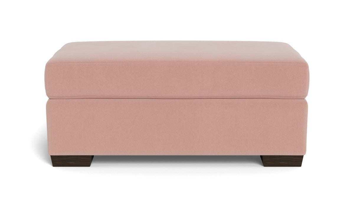 Mesa Storage Ottoman - Superb Blush