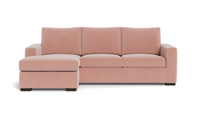 Mesa 101" Reversible Sofa Chaise - Superb Blush