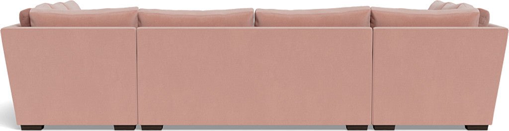 Mesa 154" Condo U Sectional - Superb Blush