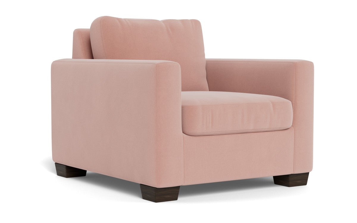 Track 36" Arm Chair - Superb Blush