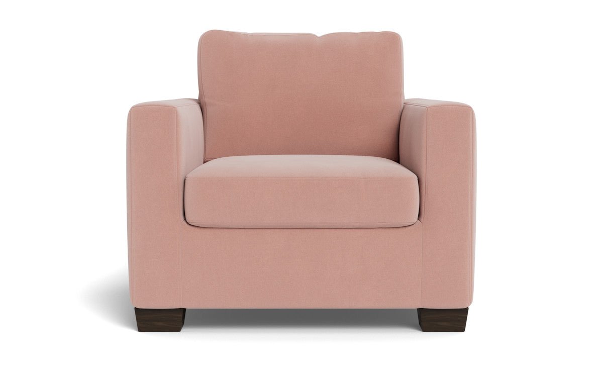 Track 36" Arm Chair - Superb Blush
