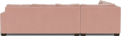 Track 121" Left Corner Sectional - Superb Blush