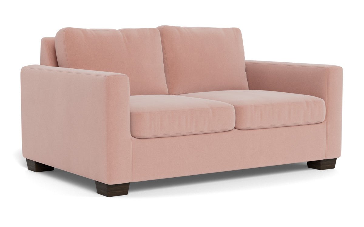 Track 62" Twin Sleeper Loveseat - Superb Blush