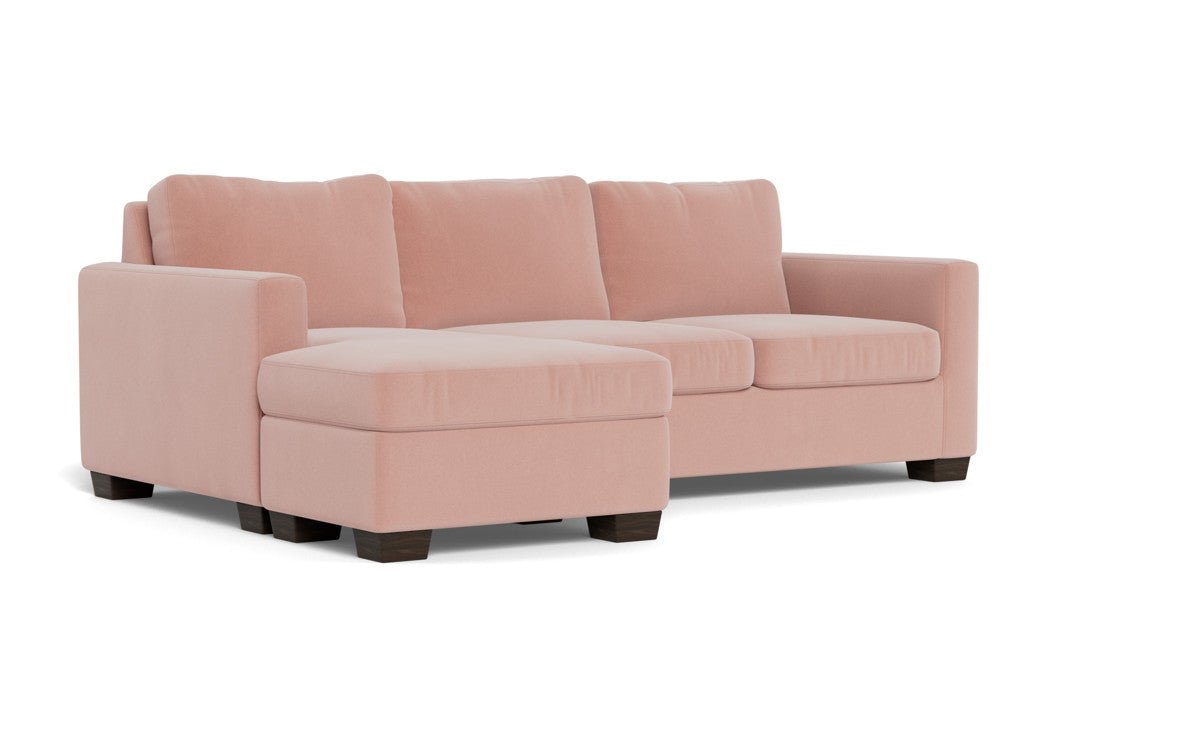 Track 87" Reversible Sofa Chaise - Superb Blush