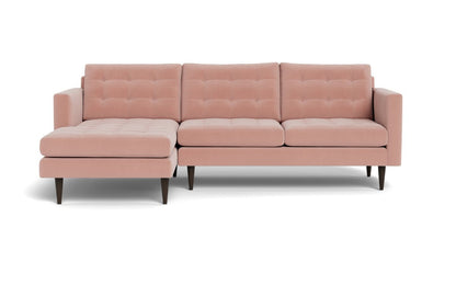 Wallace 98" Left Chaise Sectional - Superb Blush