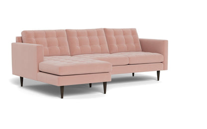Wallace 98" Left Chaise Sectional - Superb Blush
