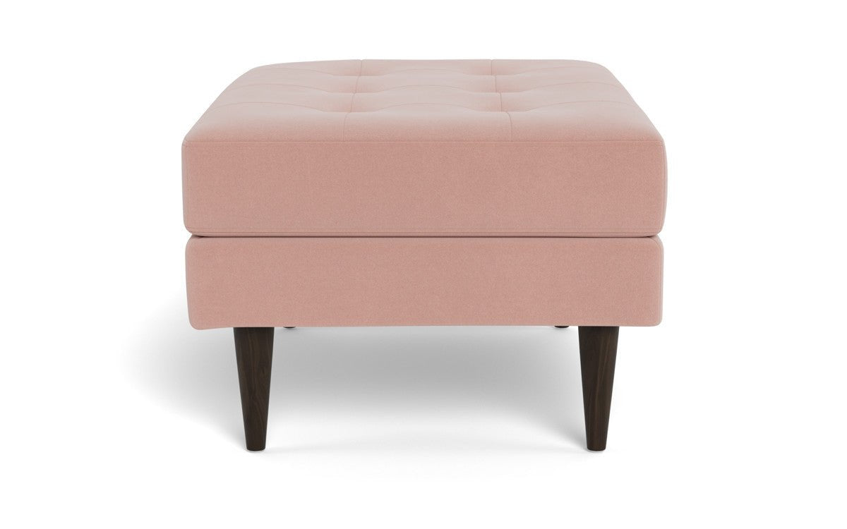 Wallace Ottoman - Superb Blush