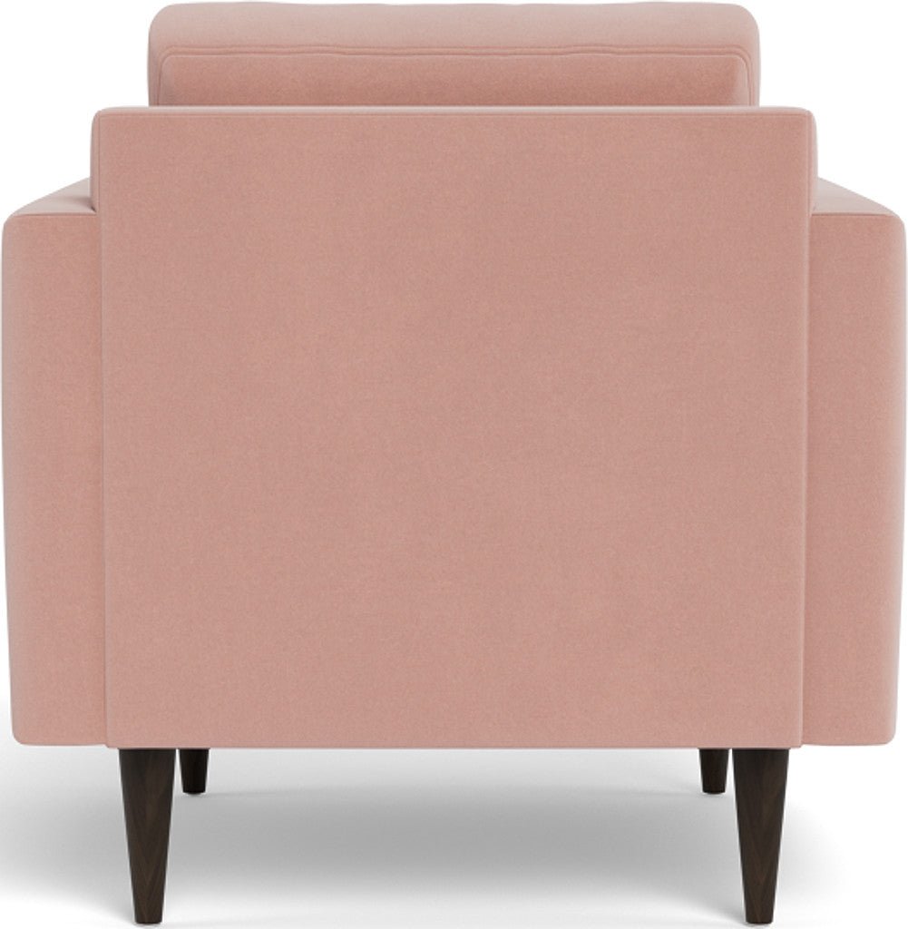 Wallace 34" Untufted Arm Chair - Superb Blush