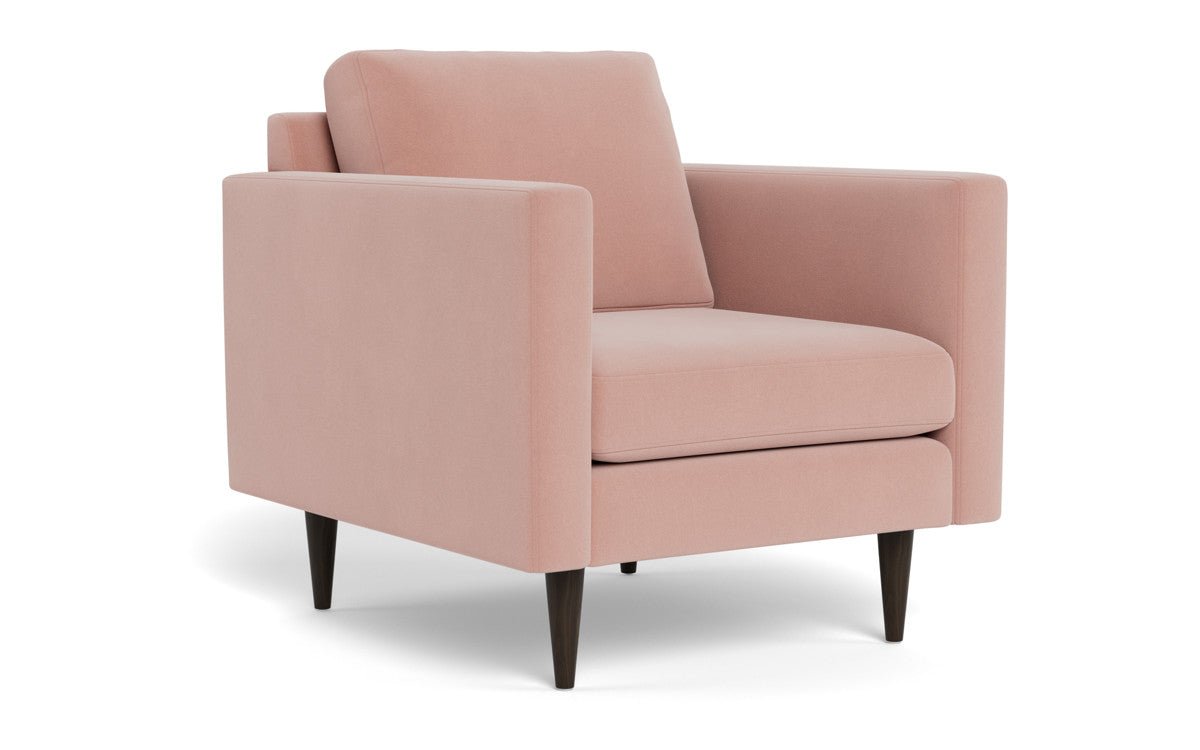 Wallace 34" Untufted Arm Chair - Superb Blush
