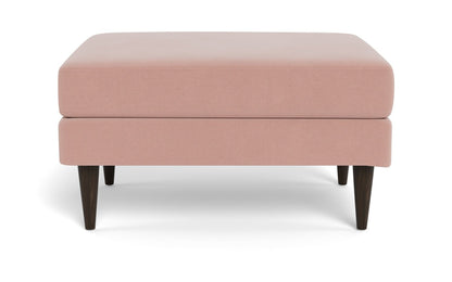 Wallace Untufted Ottoman - Superb Amethyst