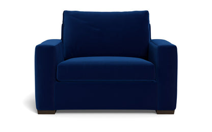 Mesa 52" Arm Chair - Superb Cobalt