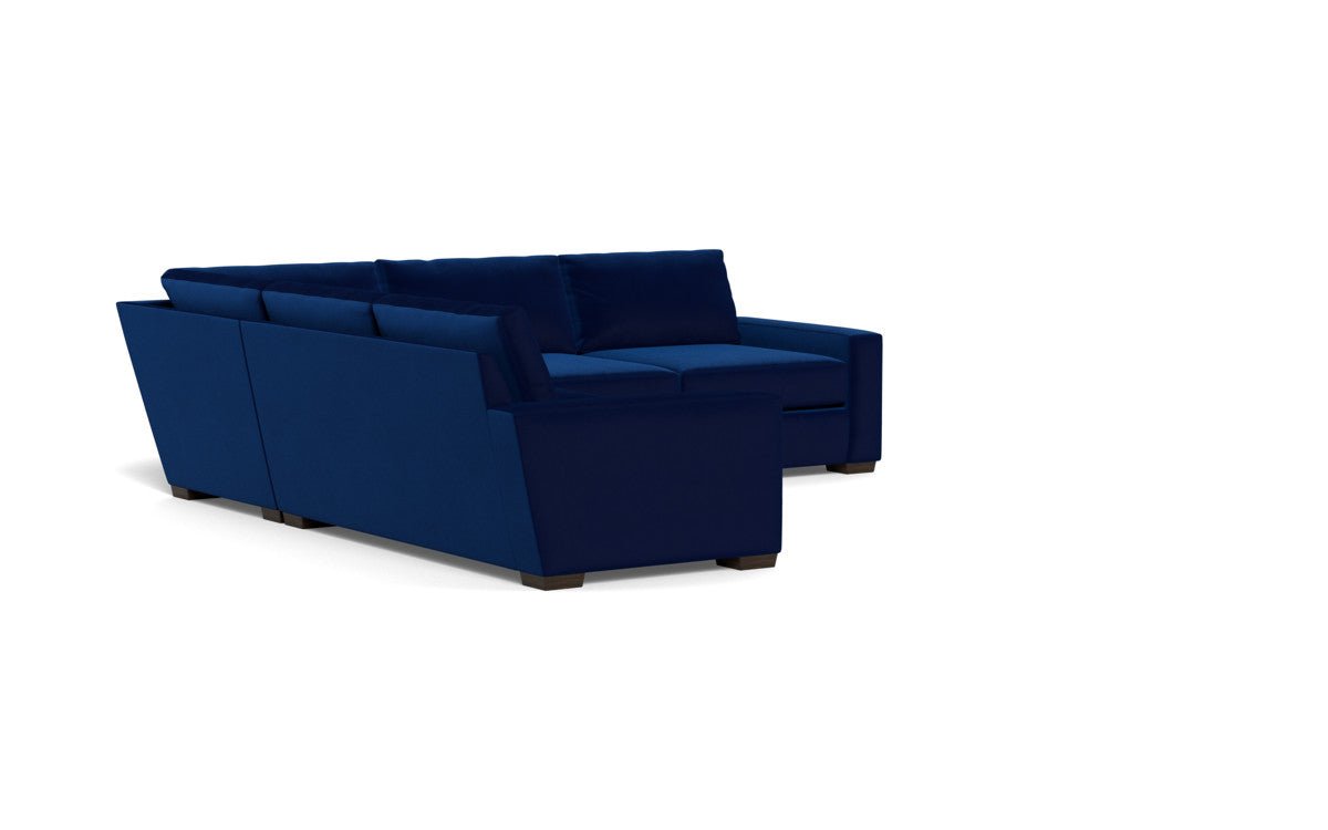 Mesa 121" Corner Sectional - Superb Cobalt