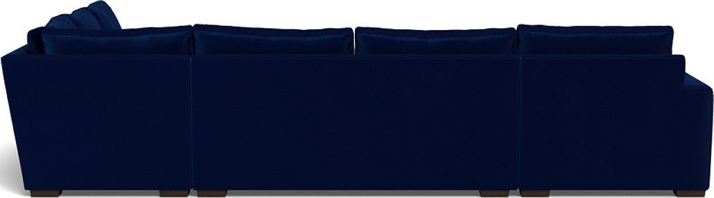 Mesa 156" Corner Sectionals w. Left Chaise - Superb Cobalt