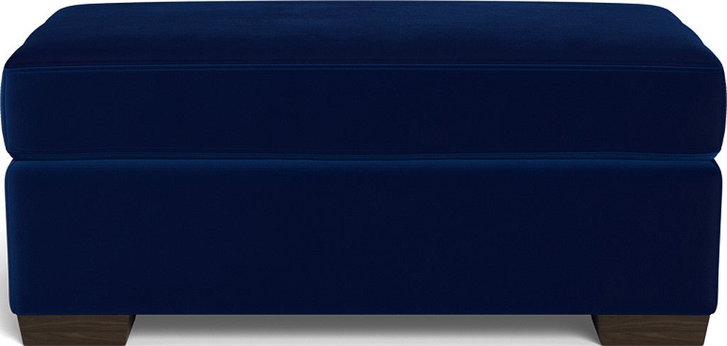Mesa Storage Ottoman - Superb Cobalt