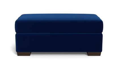 Mesa Storage Ottoman - Superb Cobalt