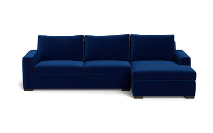 Mesa 123" Right Chaise Sectional - Superb Cobalt