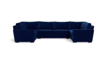 Mesa 154" Condo U Sectional - Superb Cobalt