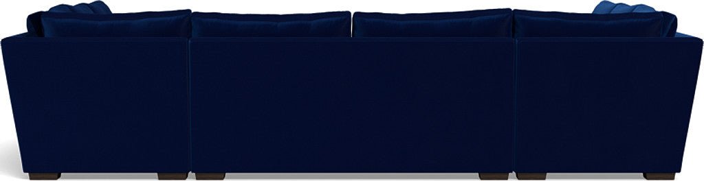 Mesa 154" Condo U Sectional - Superb Cobalt