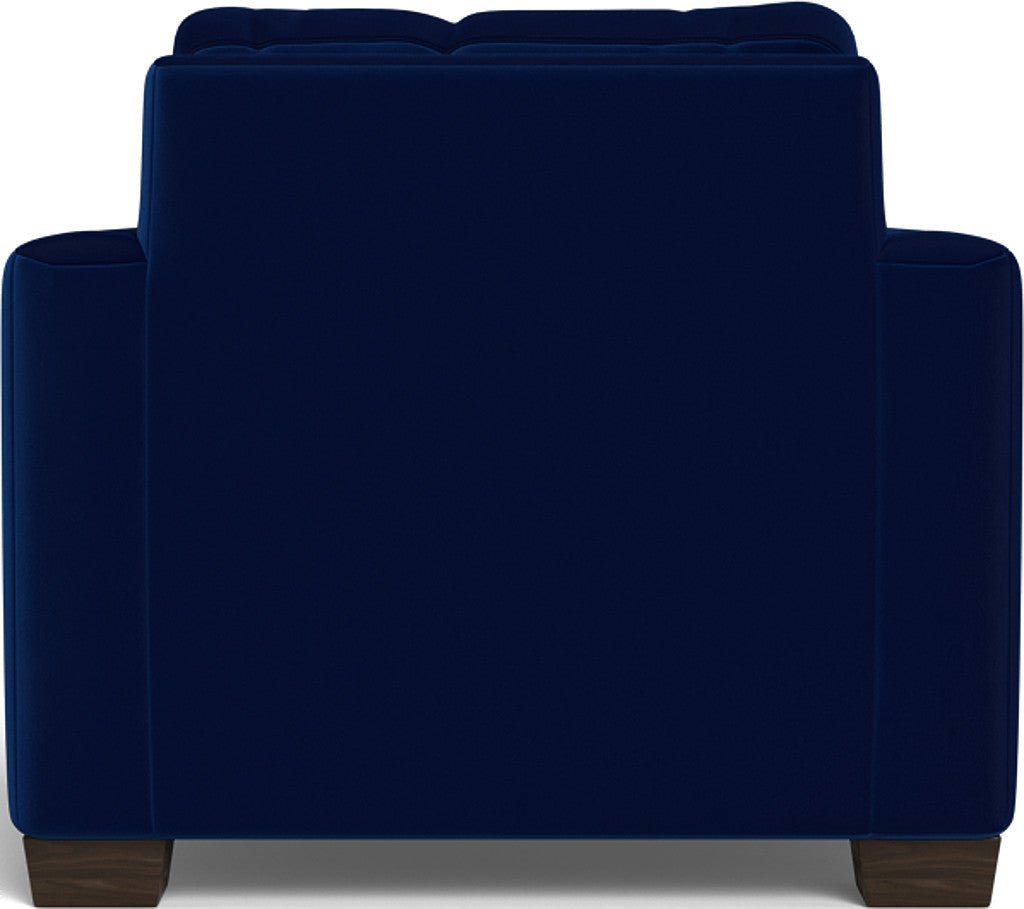 Track 36" Arm Chair - Superb Cobalt