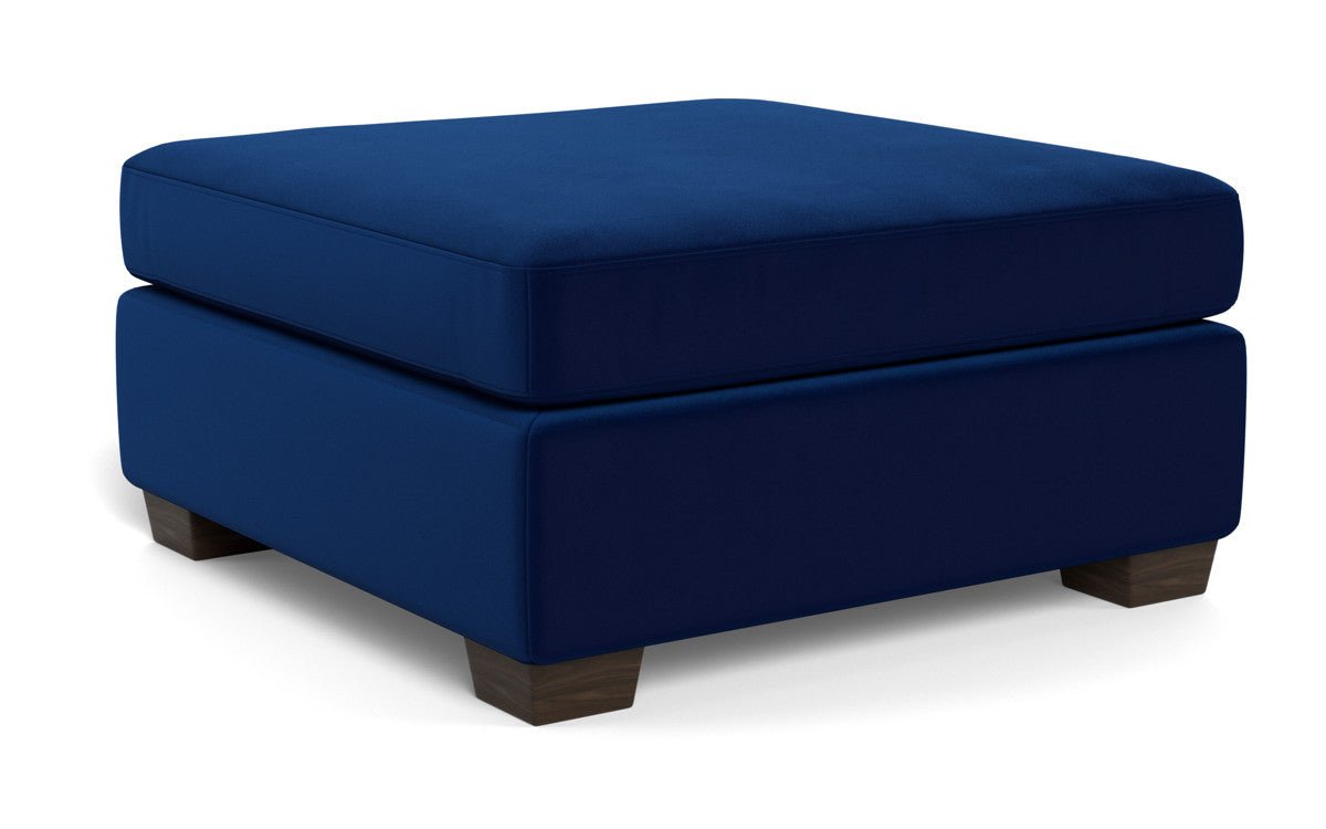 Track Ottoman - Superb Cobalt
