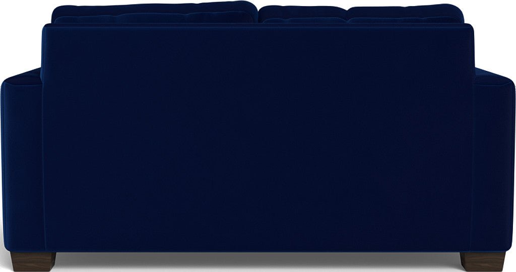 Track 62" Twin Sleeper Loveseat - Superb Cobalt