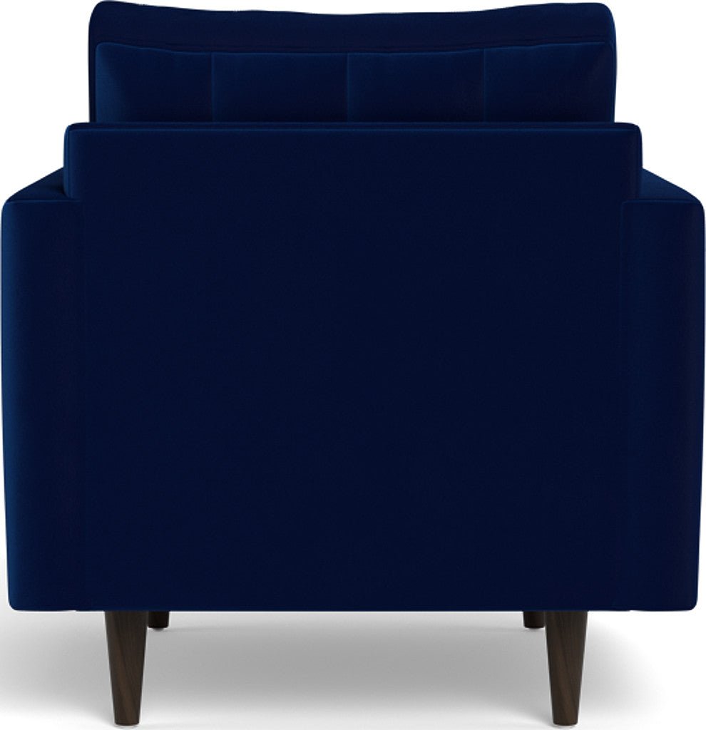 Wallace 52" Chair 1/2 - Superb Cobalt