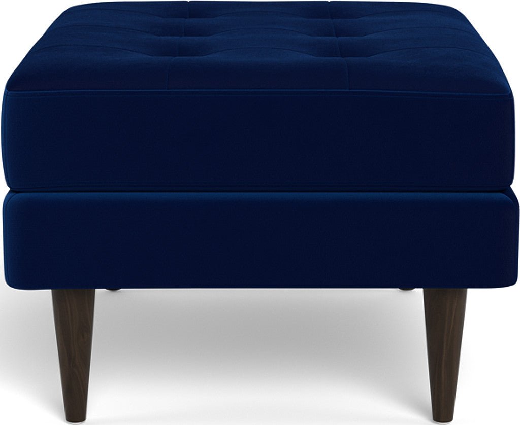 Wallace Ottoman - Superb Cobalt