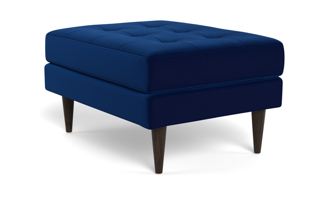 Wallace Ottoman - Superb Cobalt