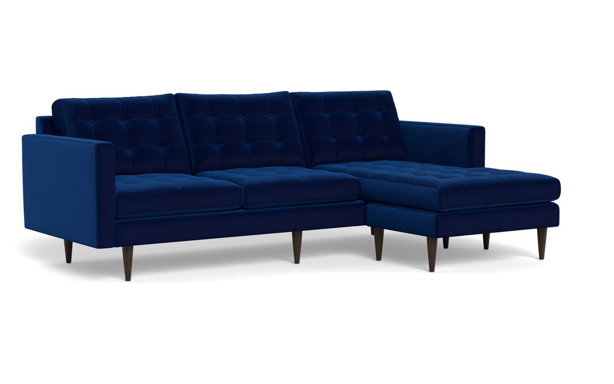 Wallace 98" Reversible Chaise Sofa - Superb Cobalt