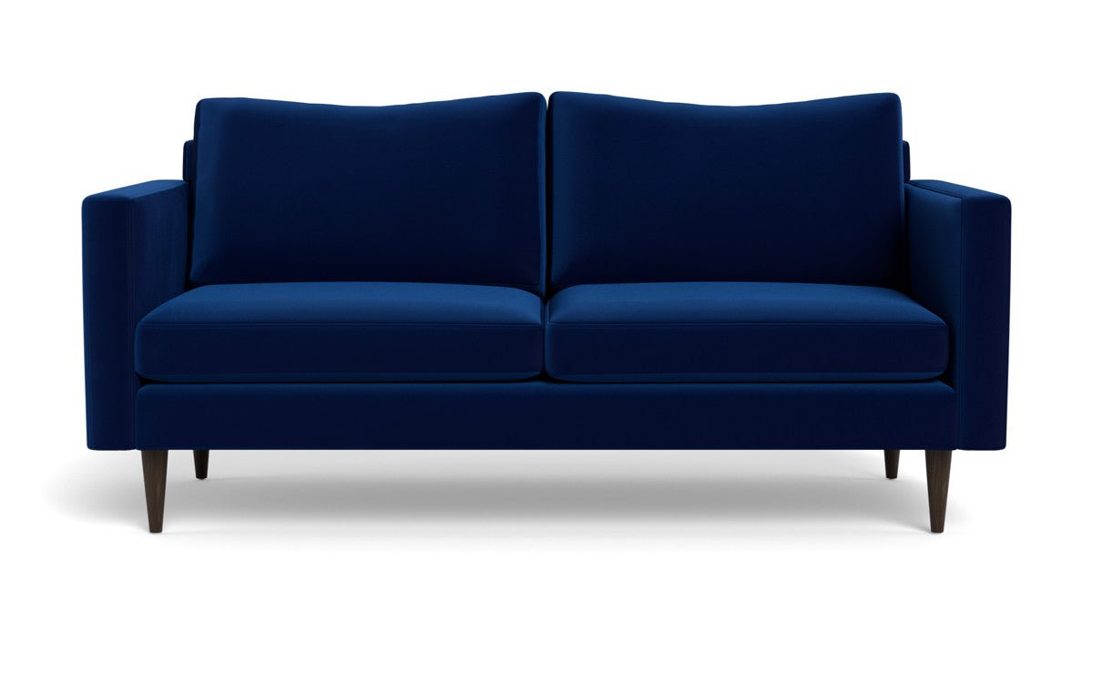 Wallace 74" Untufted Apartment Sofa - Superb Cobalt